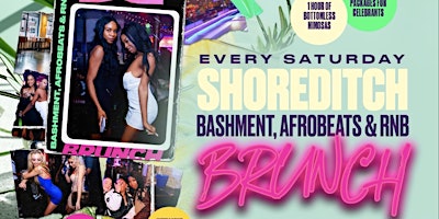 Immagine principale di Shoreditch Bashment, Afrobeats & Rnb Brunch 