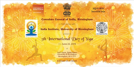 5th International Day of Yoga  primary image