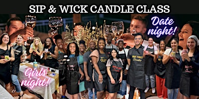 Sip & Wick Candle Party | Date Night Ideas | Austin, TX primary image