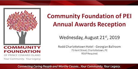 Community Foundation of PEI Annual Awards Reception primary image