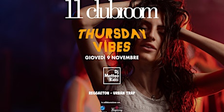 Free entry + Free drink @ 11ClubRoom Thursday Vibes primary image