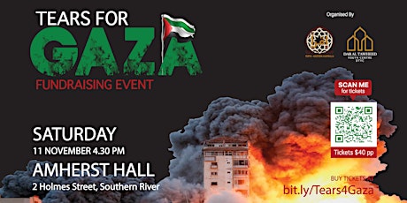 Imagen principal de Tears For GAZA Emergency Appeal - Organised by Iqra Academy & DTYC