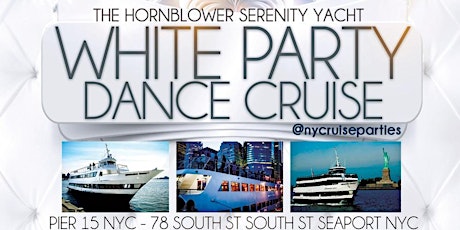 The All White Dance Party Cruise Aboard the Serenity Yacht primary image
