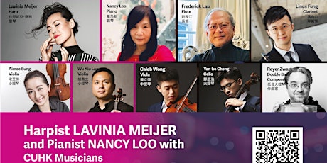 Imagem principal de Harpist Lavinia Meijer & Pianist Nancy Loo 羅乃新 with CUHK Musicians 中大樂手
