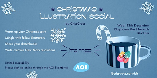 Norwich Christmas Illustration Social primary image