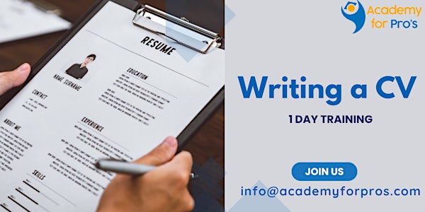 Writing a CV 1 Day Training in Guelph