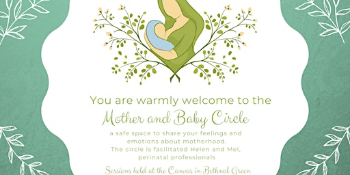 Mother and Baby Sharing Circle primary image
