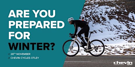 Immagine principale di Be Prepared For Winter / Otley Cycle Club and Chevin Cycles Otley 