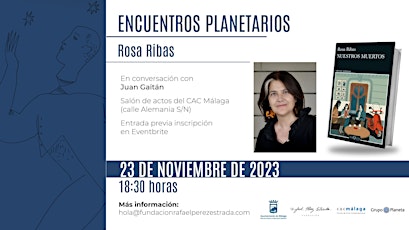 Imagen principal de Encuentro Planetario con Rosa Ribas