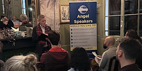 Practice public speaking with Angel Speakers London