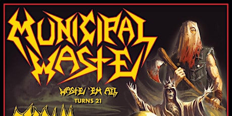 Imagen principal de MUNICIPAL WASTE BRAINSQUEEZE TOUR