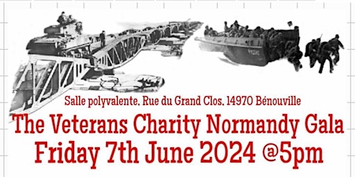 The Veterans Charity Normandy Gala Evening primary image