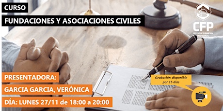 Hauptbild für “Aspectos prácticos Asociaciones Civiles y Fundaciones"