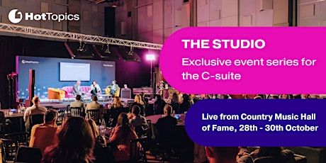 The Studio USA - Exclusive event series for the C-suite