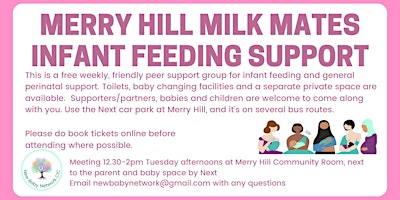 Milk Mates Infant Feeding Support - Merry Hill primary image