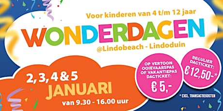 WonderDagen Kerstvakantie in Scheveningen! primary image