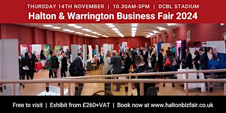 Primaire afbeelding van Halton and Warrington Business Fair 2024