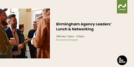 Hauptbild für Birmingham  Agency Leaders Networking Lunch