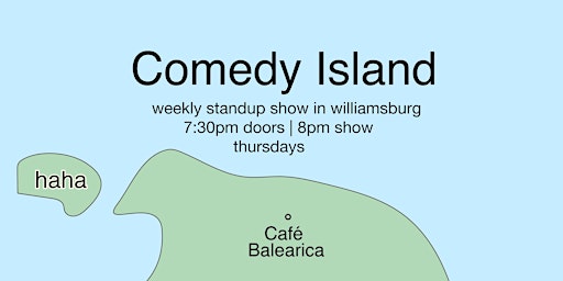 Hauptbild für Comedy Island: Stand-Up Show in Brooklyn!