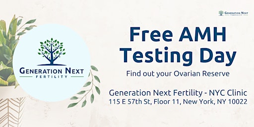 FREE AMH Testing - Find out your Ovarian Reserve (Egg Count) primary image