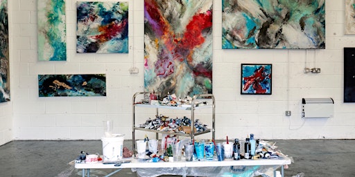 Image principale de Unleash Your Creativity in a Thrilling One-Day Abstract Art Extravaganza!