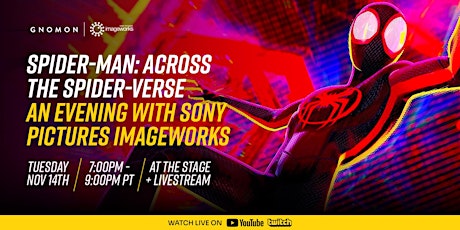 Imagen principal de Spider-Man: Across the Spider-Verse: Evening with Sony Pictures Imageworks