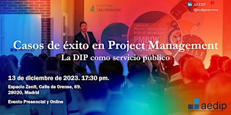 Hauptbild für Casos de ´Éxito en Project Management 2023