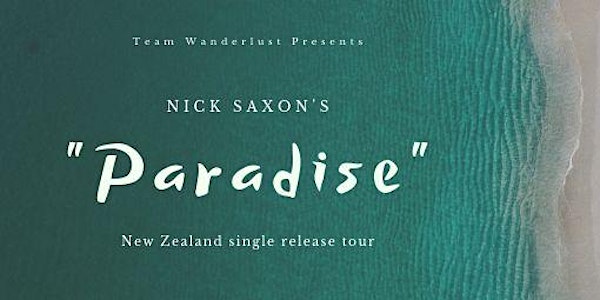 Nick Saxon (Aus) live at the "Third Eye" Wellington 