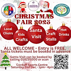 Tickets to Santa Grotto ( Corduff Christmas Fair 2nd December 2023 ) primary image