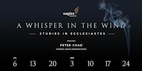 A Whisper in The Wind – Studies in Ecclesiastes primary image