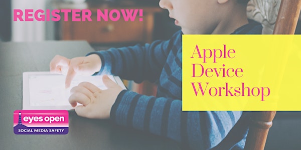 Device Management Workshop - (Apple iPad/iPhone) for Primary School Use