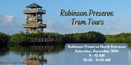 Imagem principal do evento Robinson Preserve Tram Tours