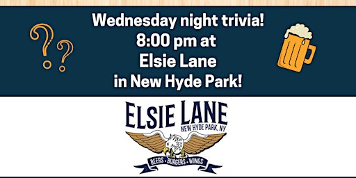 FREE Wednesday Trivia Show! At Elsie Lane of New Hyde Park!  primärbild