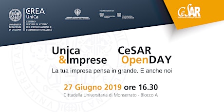 Immagine principale di UniCa & Imprese #05Edizione e CeSAR OpenDAY 