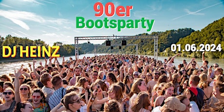 Die 90´er Bootsparty 2024