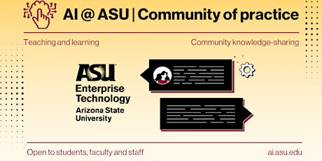 AI @ ASU Community of Practice - Digital Trust