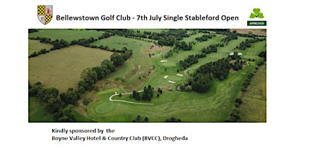 Bellewstown Golf Club 7th July Open Single Stableford Competition primary image