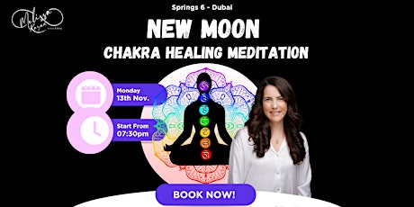Image principale de New Moon Spirit Circle and Chakra Meditation