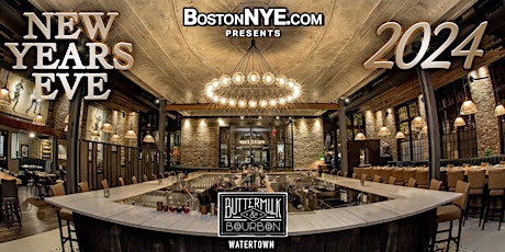 Imagem principal do evento BUTTERMILK & BOURBON - New Years Eve Boston 2024 - (Watertown)