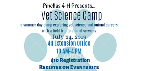 4-H Vet Science Day Camp primary image