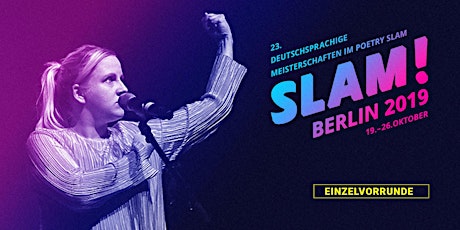 Vorrunde 8 / SLAM 2019 – Die deutschsprachigen Meisterschaften im Poetry Slam