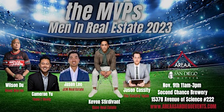 Imagem principal do evento AREAA San Diego Presents: Men in Real Estate 2023