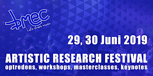 BMEC Artistic Research Festival