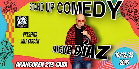 Imagen principal de Migue Díaz Stand Up Comedy