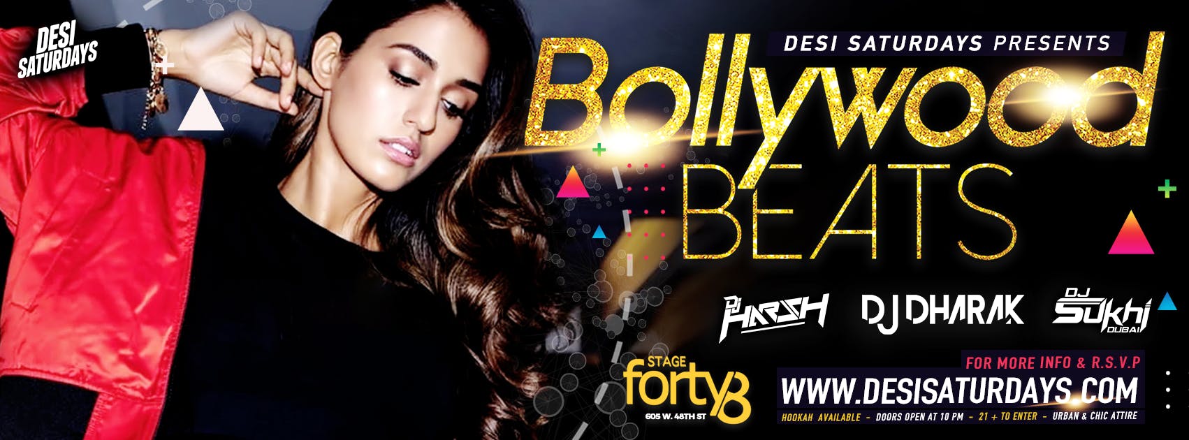 Bollywood Beats @ Stage48 NYC - A Weekly Saturday Night DesiParty 