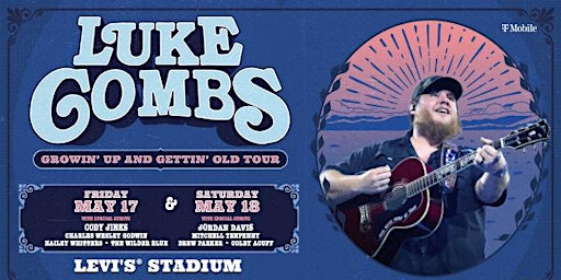 Primaire afbeelding van LUKE COMBS Shuttle Bus from SF (Marina District)to LEVI'S STADIUM 5/18/2024