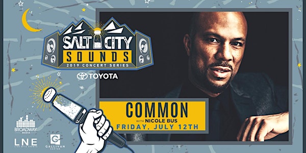 COMMON at Salt City Sounds Concert Series 2019