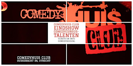 Comedyhuis Club - Eindshow Comedycursustalenten