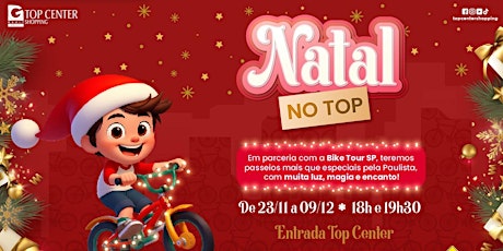 Imagem principal do evento Natal no Top  || Bike Tour SP || Rota Av. Paulista