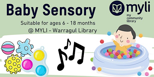 Imagen principal de Baby Sensory (6m-18m) @ Warragul Library